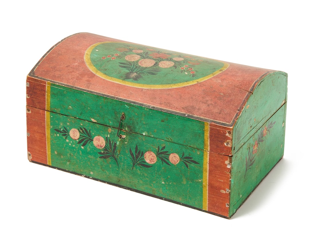 Paint Decorated Box (1 of 10)