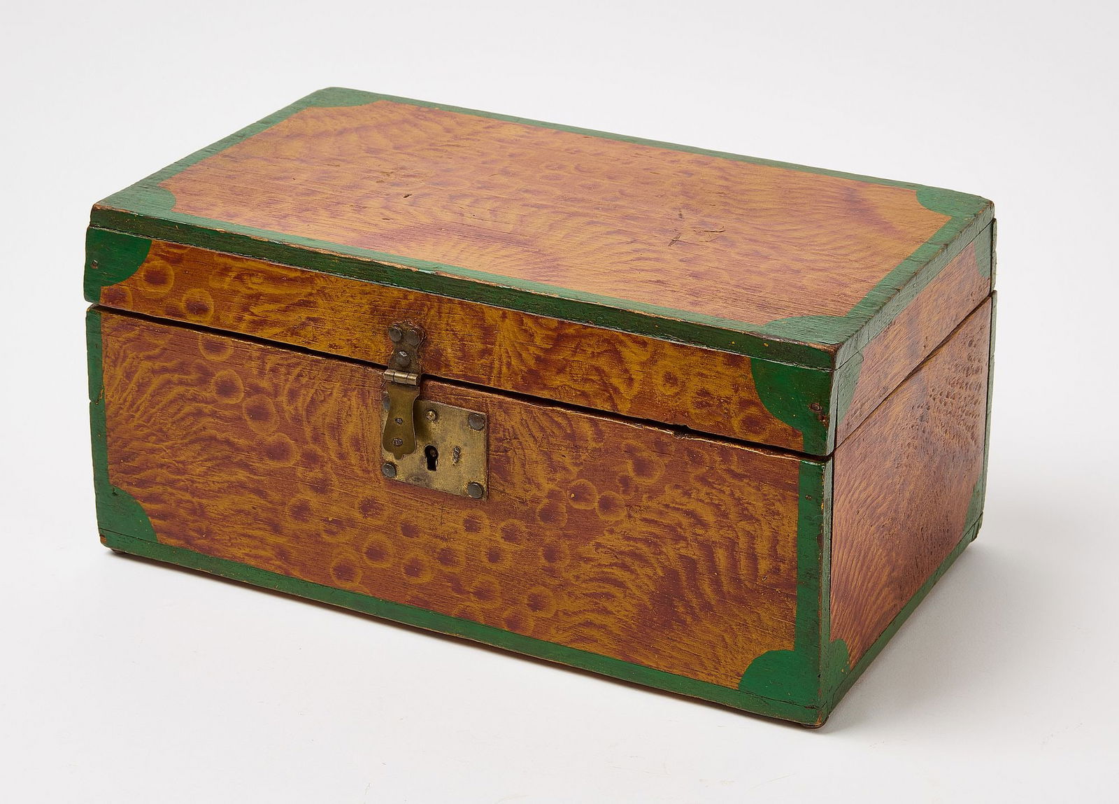 Paint-Decorated Document Box (1 of 9)