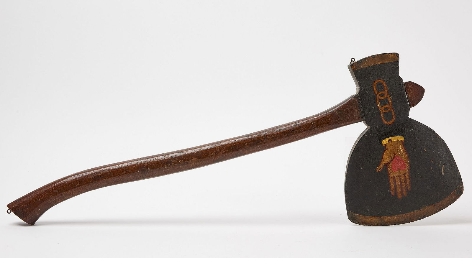 Oddfellows Ceremonial Heart-in-Hand Ax (1 of 6)