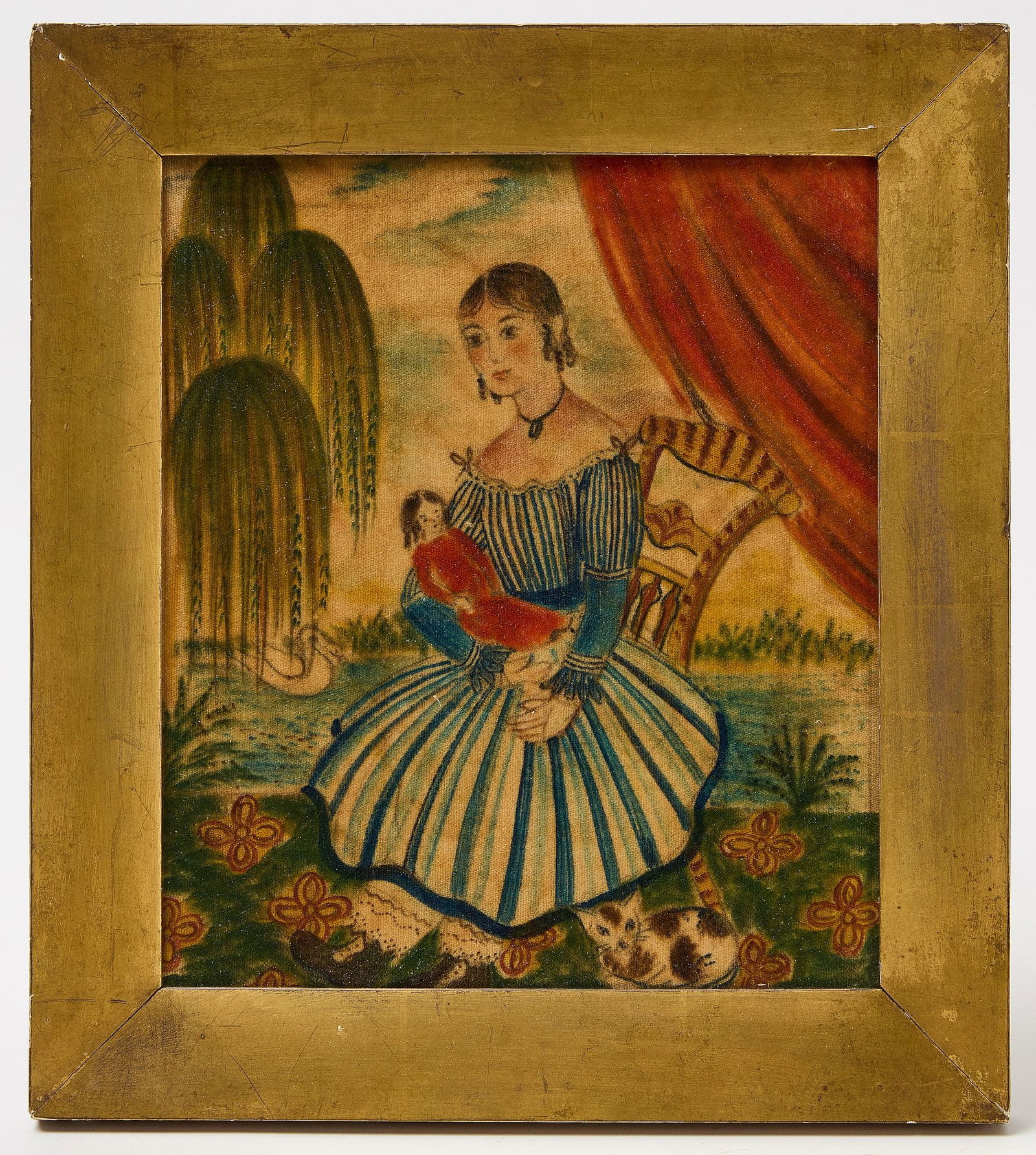 Portrait of a Seated Girl (1 of 2)