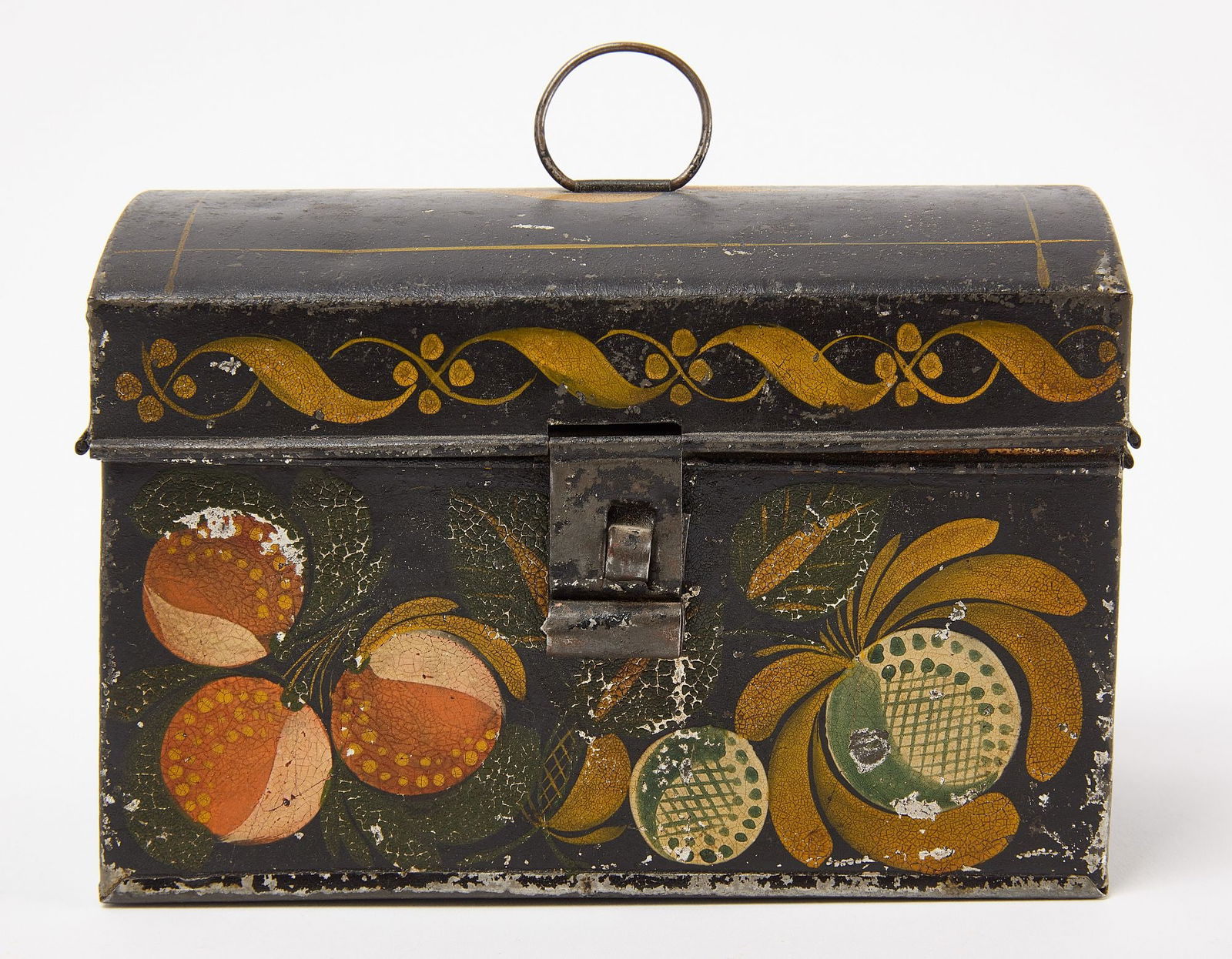 Paint Decorated Document Box (1 of 1)