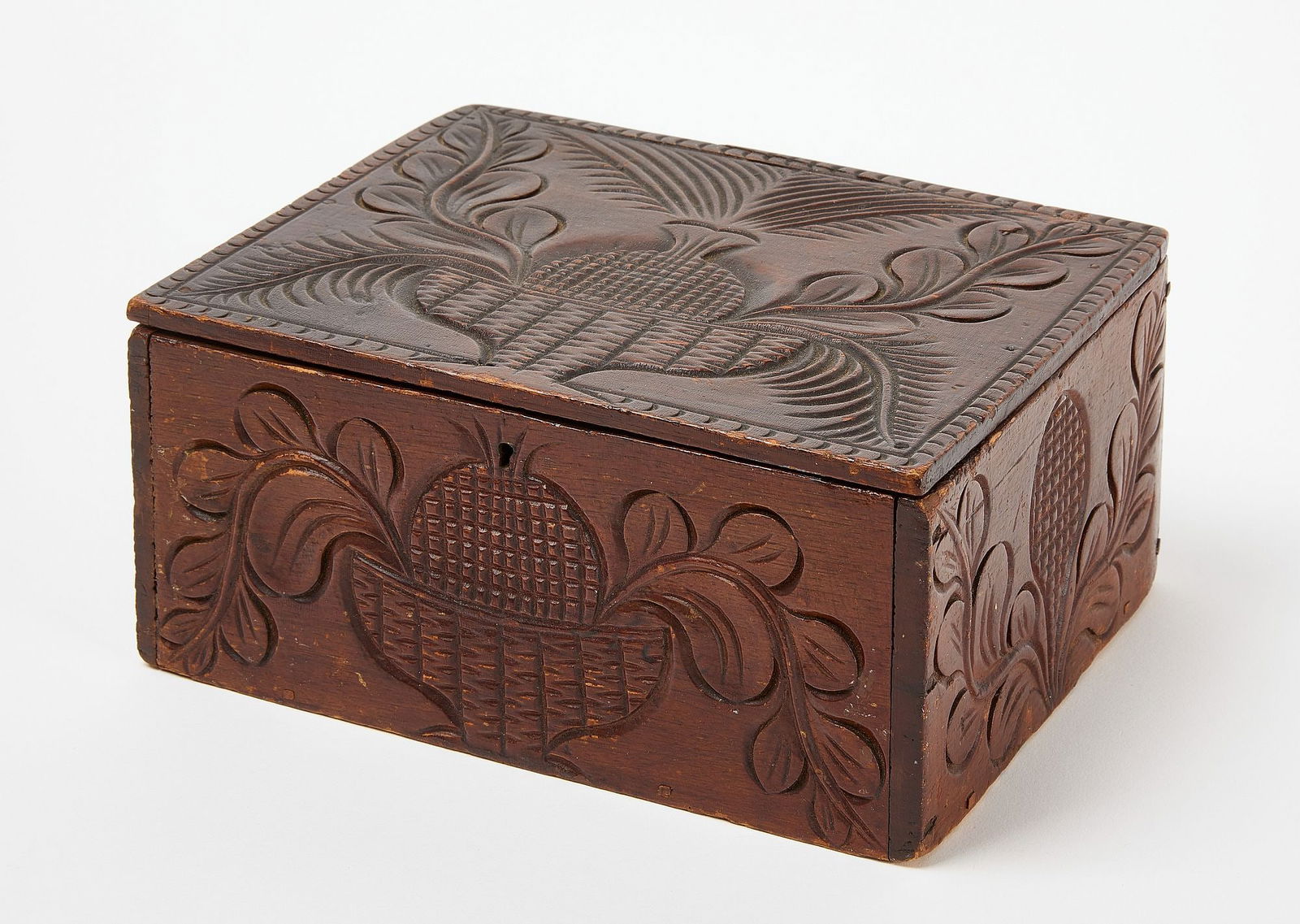 Sailor Carved Storage Box (1 of 5)