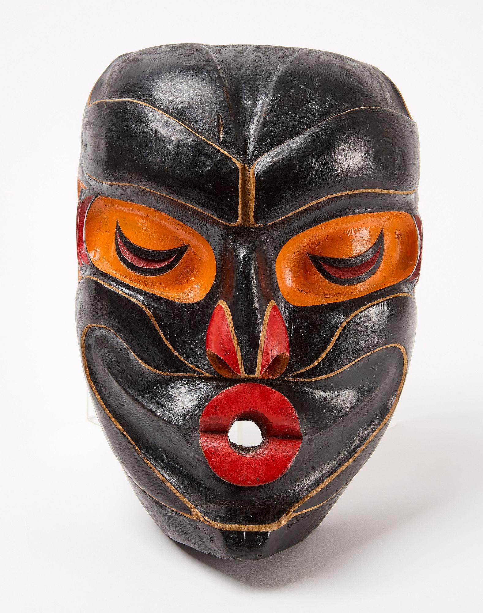 Chief Sam Johnson - Northwest Coast Native Mask (1 of 4)