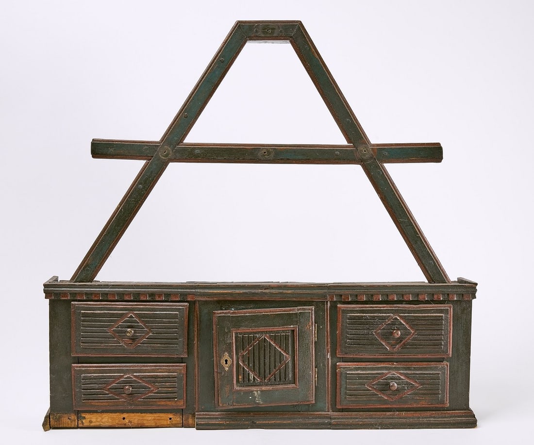 Painted Hanging Shelf (1 of 4)