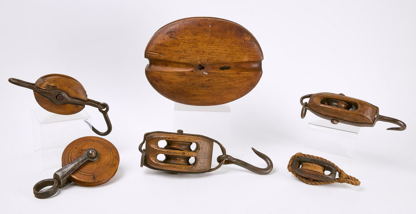 Lot of  Nautical Pullies (1 of 2)