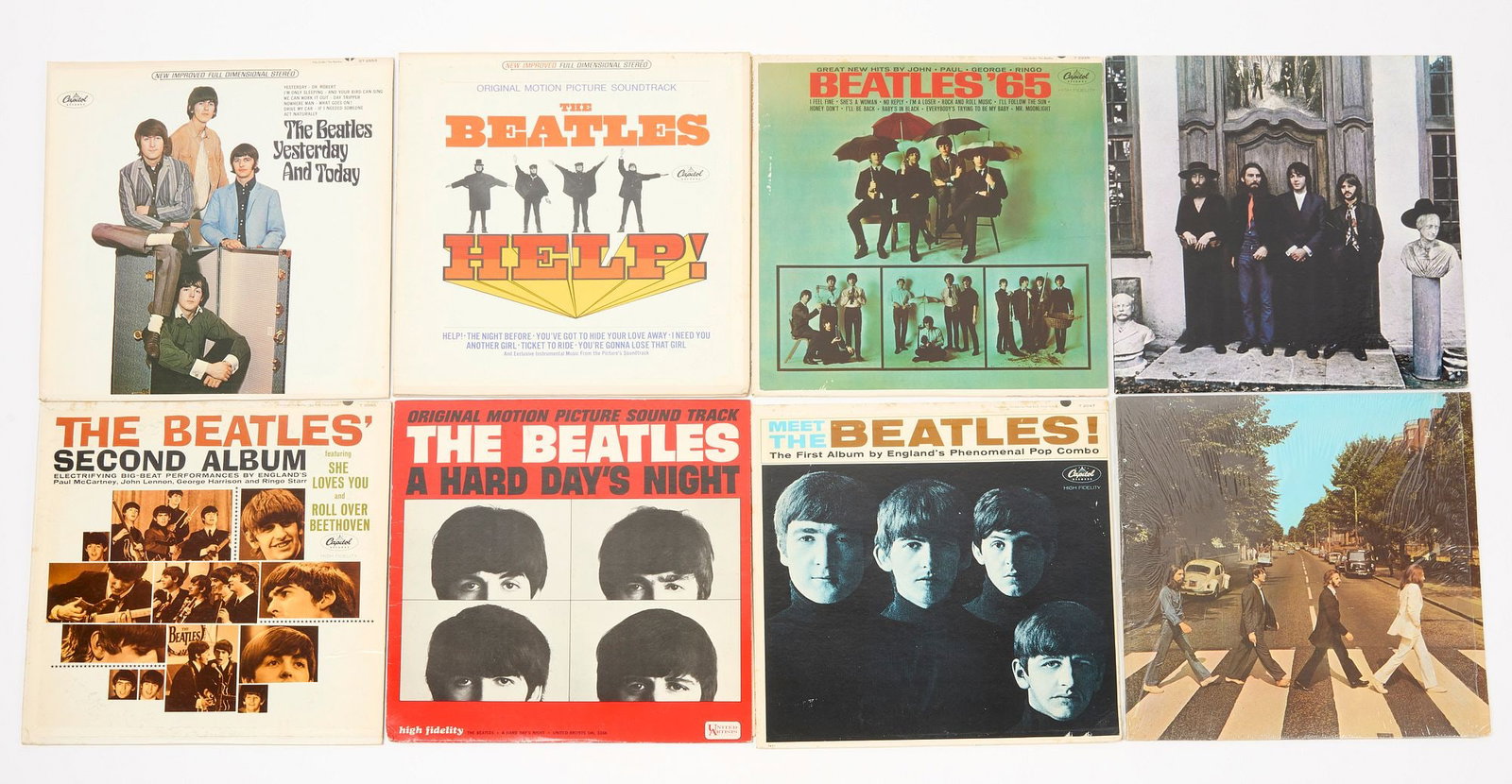 Eight Original Beatles Albums (1 of 4)