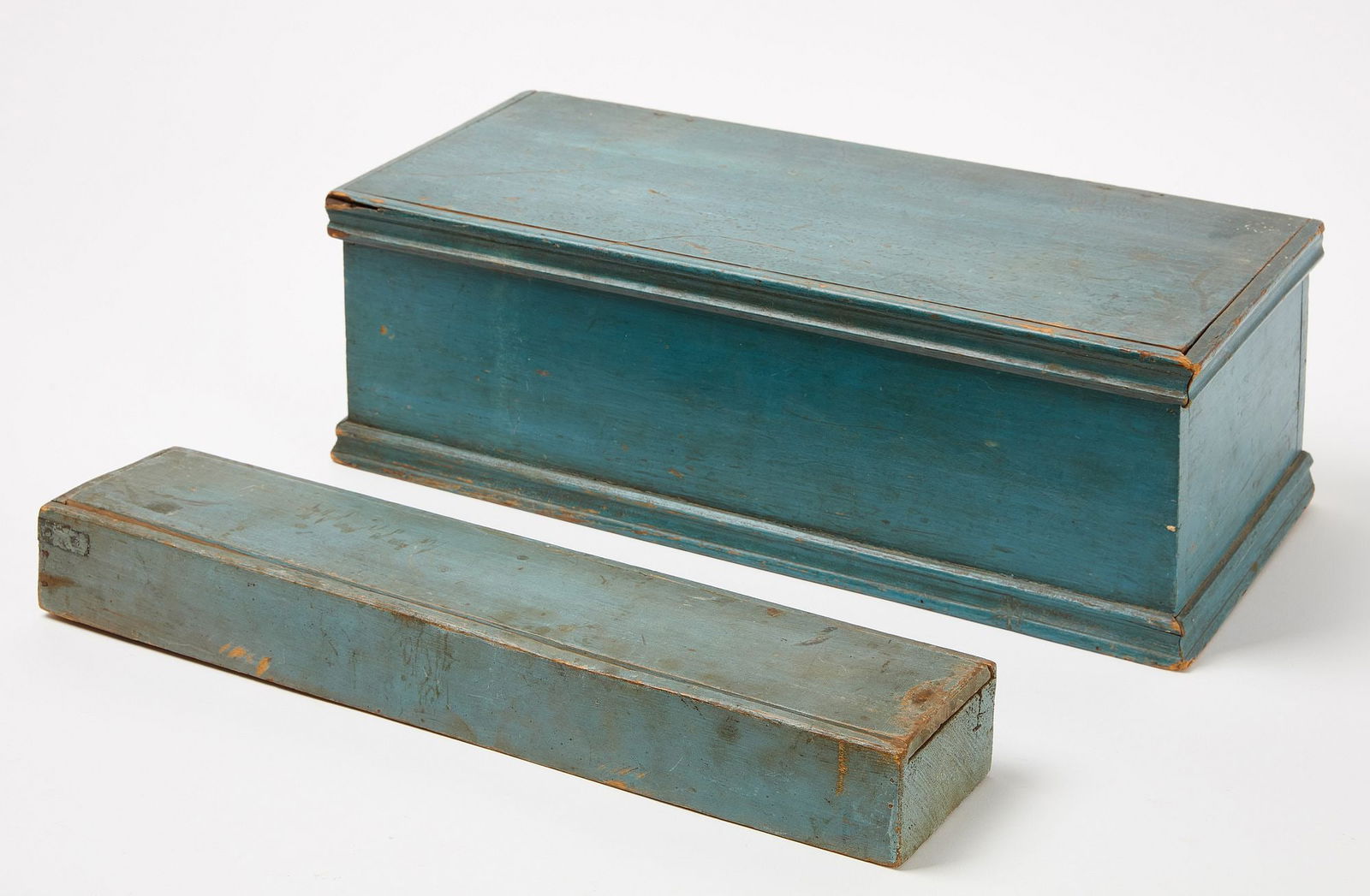 Painted Candle Box and Document Box (1 of 5)