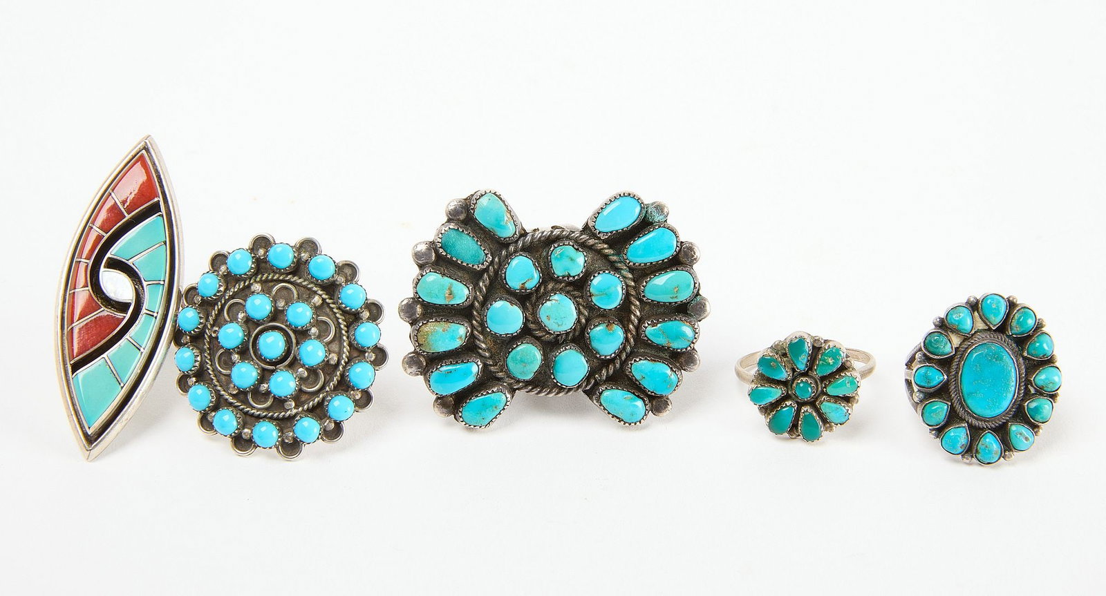 Five Zuni Rings (1 of 3)