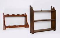 Two Hanging Wall Shelves