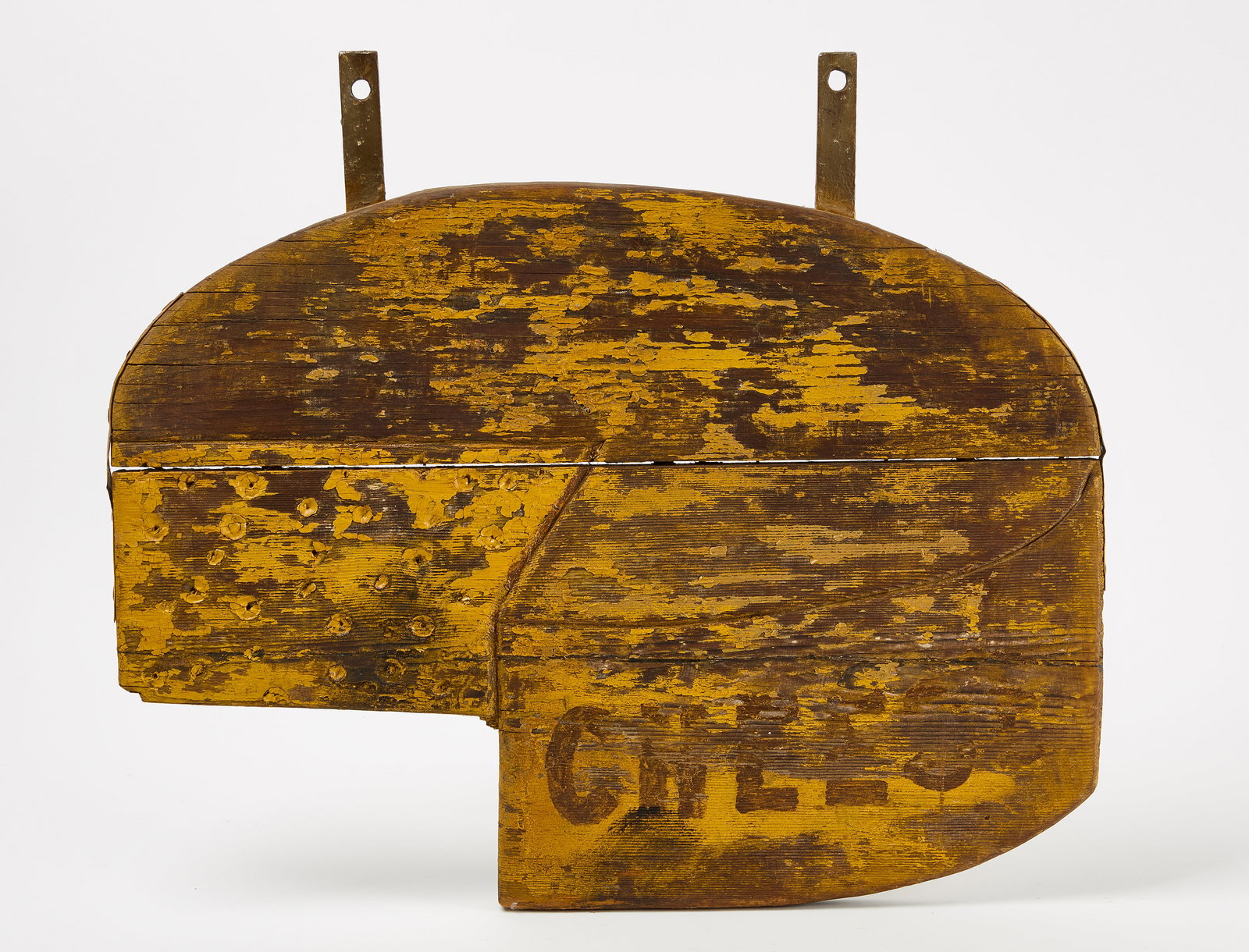 Folk Art Wheel of Cheese Sign (1 of 4)