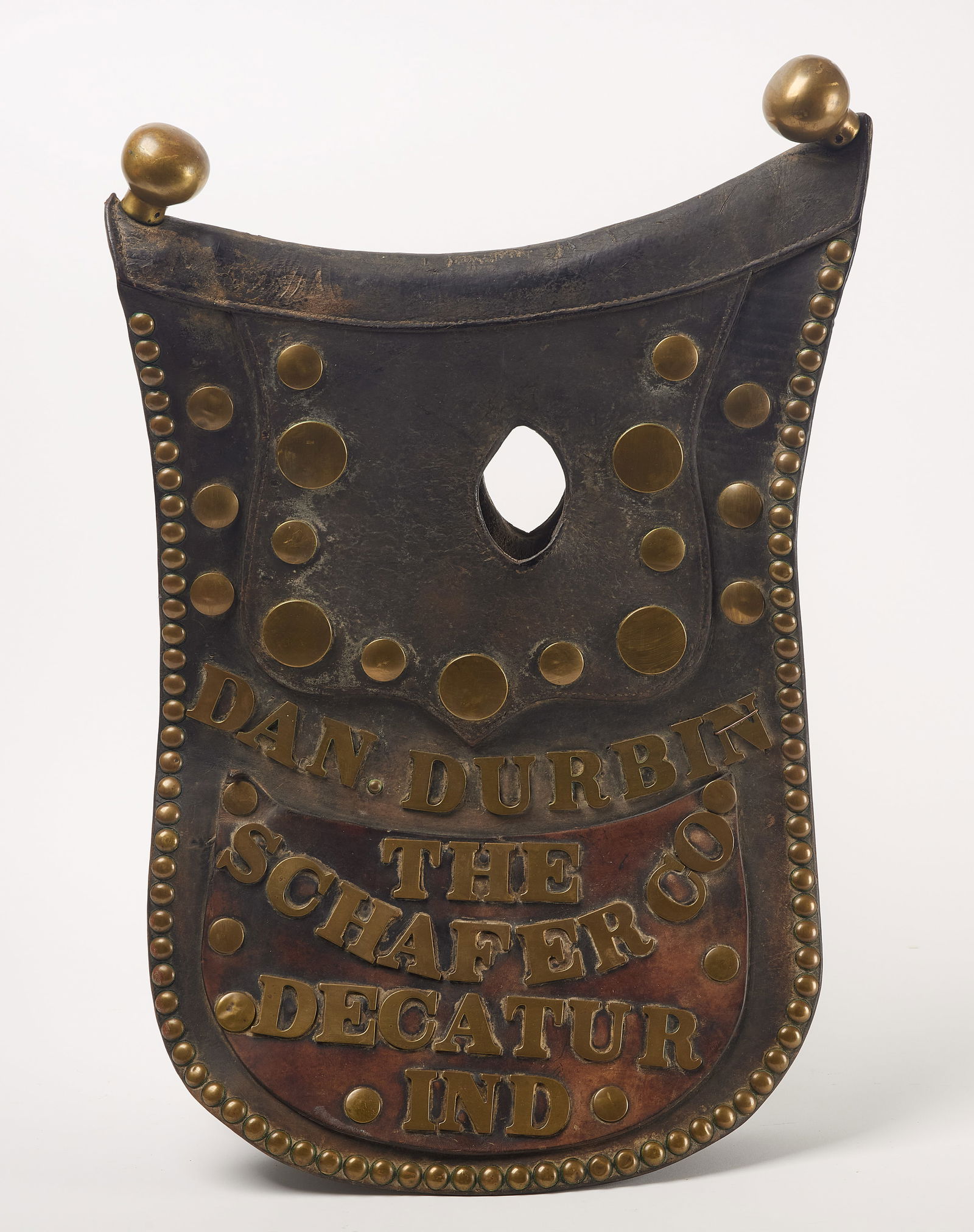 The Schafer Company Leather Advertising Sign (1 of 3)