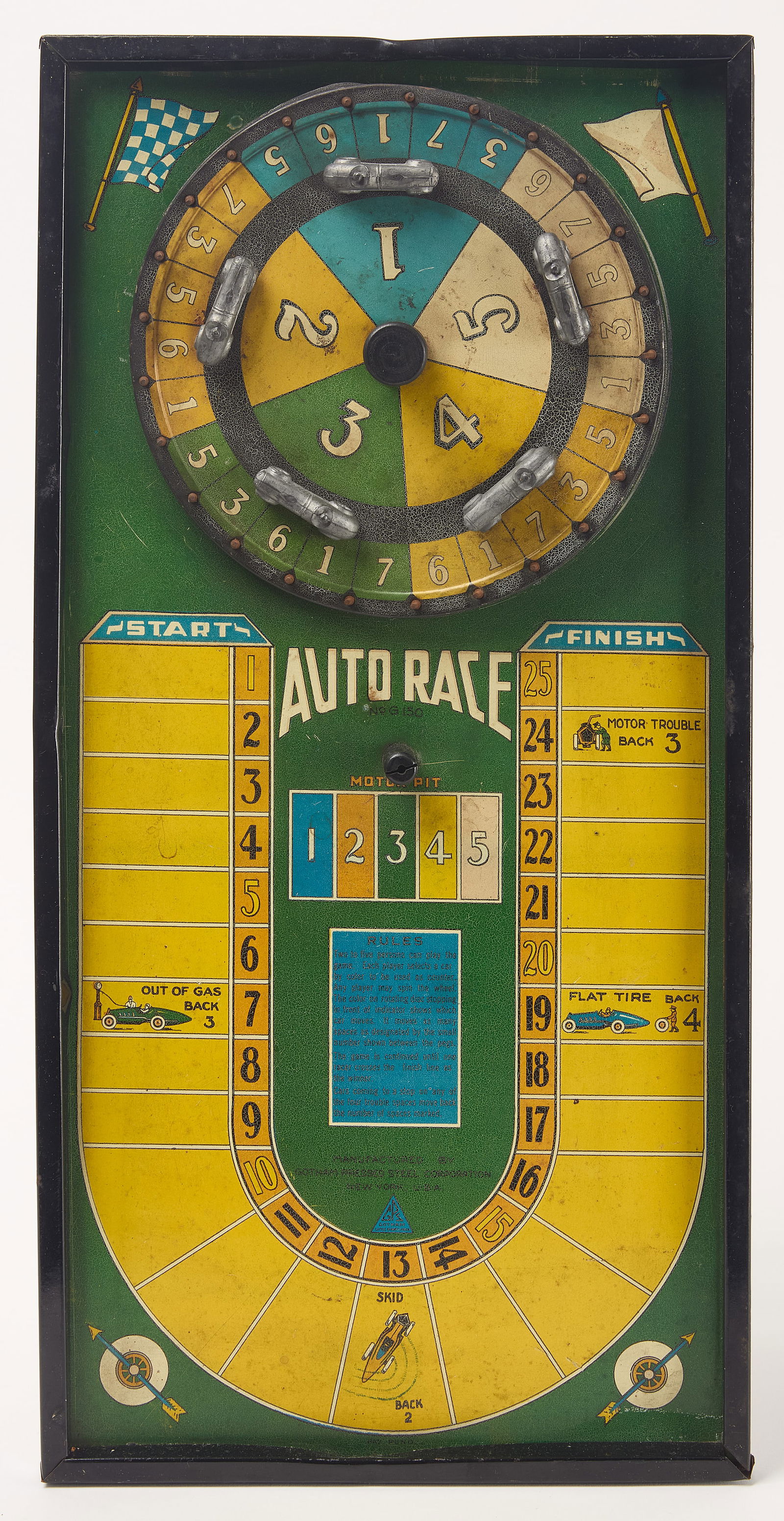 Auto Race Motor Pit Game (1 of 2)