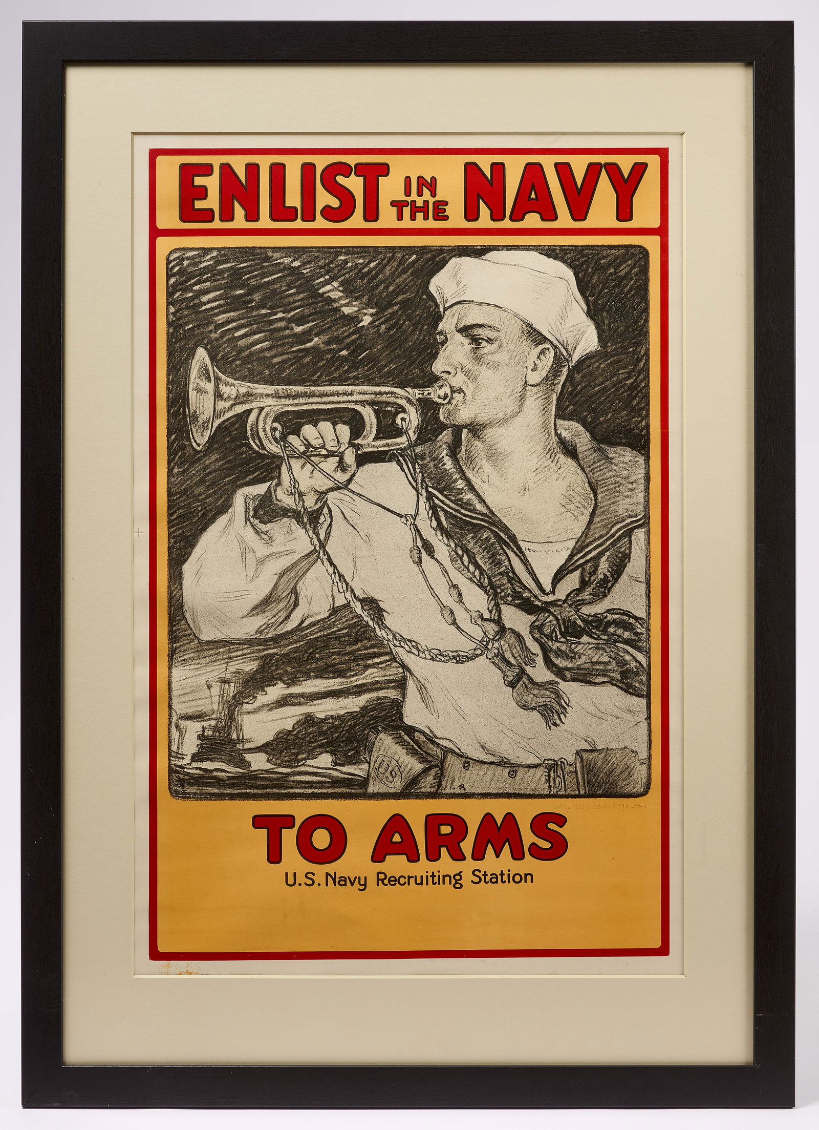 US Navy: To Arms, Recruitment Poster (1 of 2)