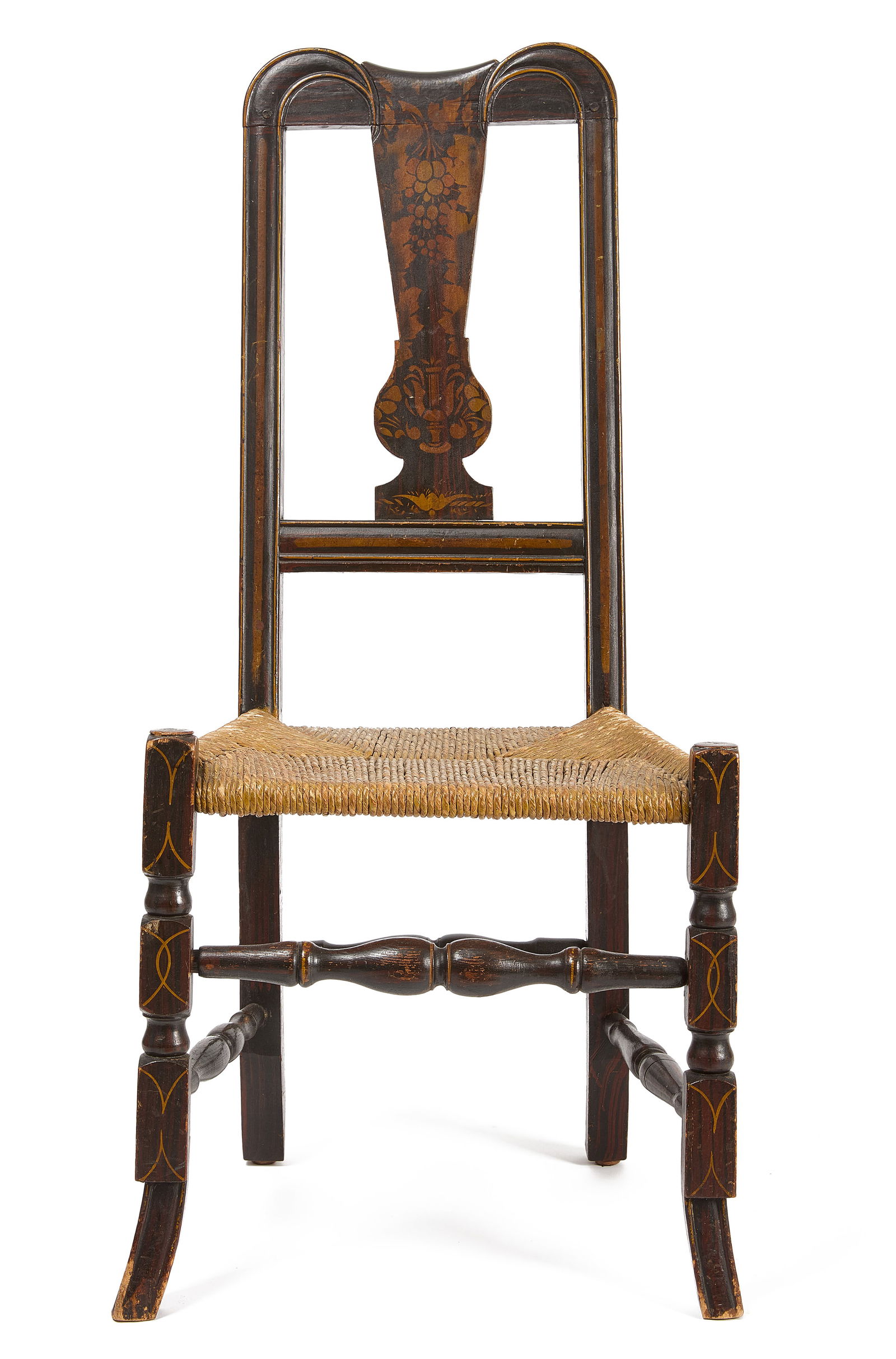 Queen Anne Spanish Foot Side Chair (1 of 17)