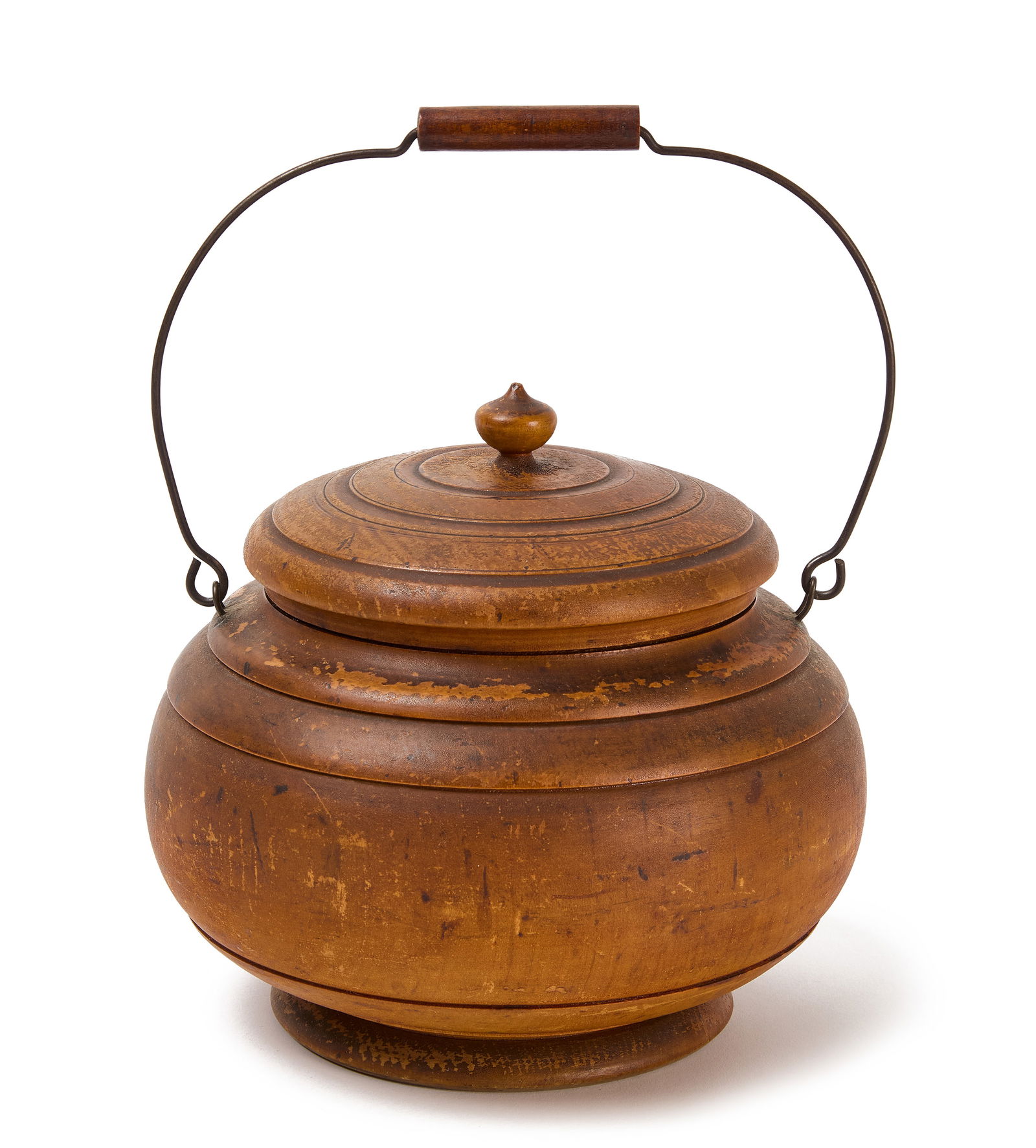 Large Peaseware Covered Jar (1 of 5)