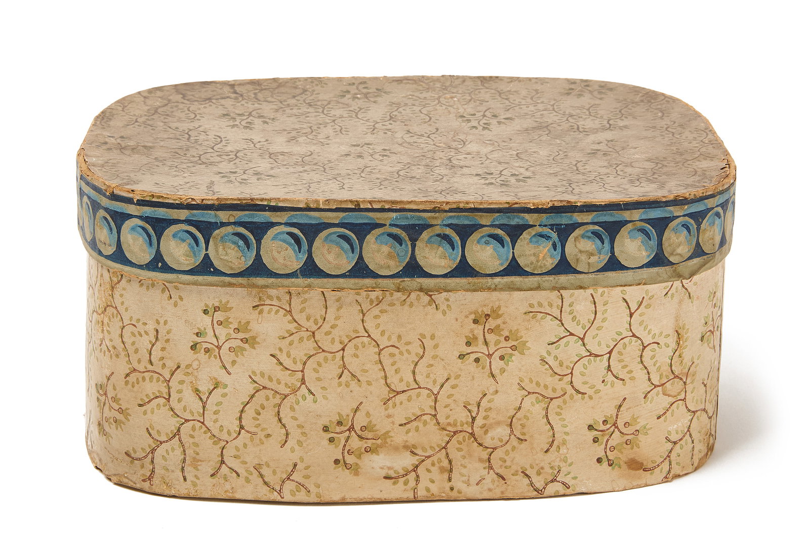 Wallpaper Hat Box with Hat (1 of 8)