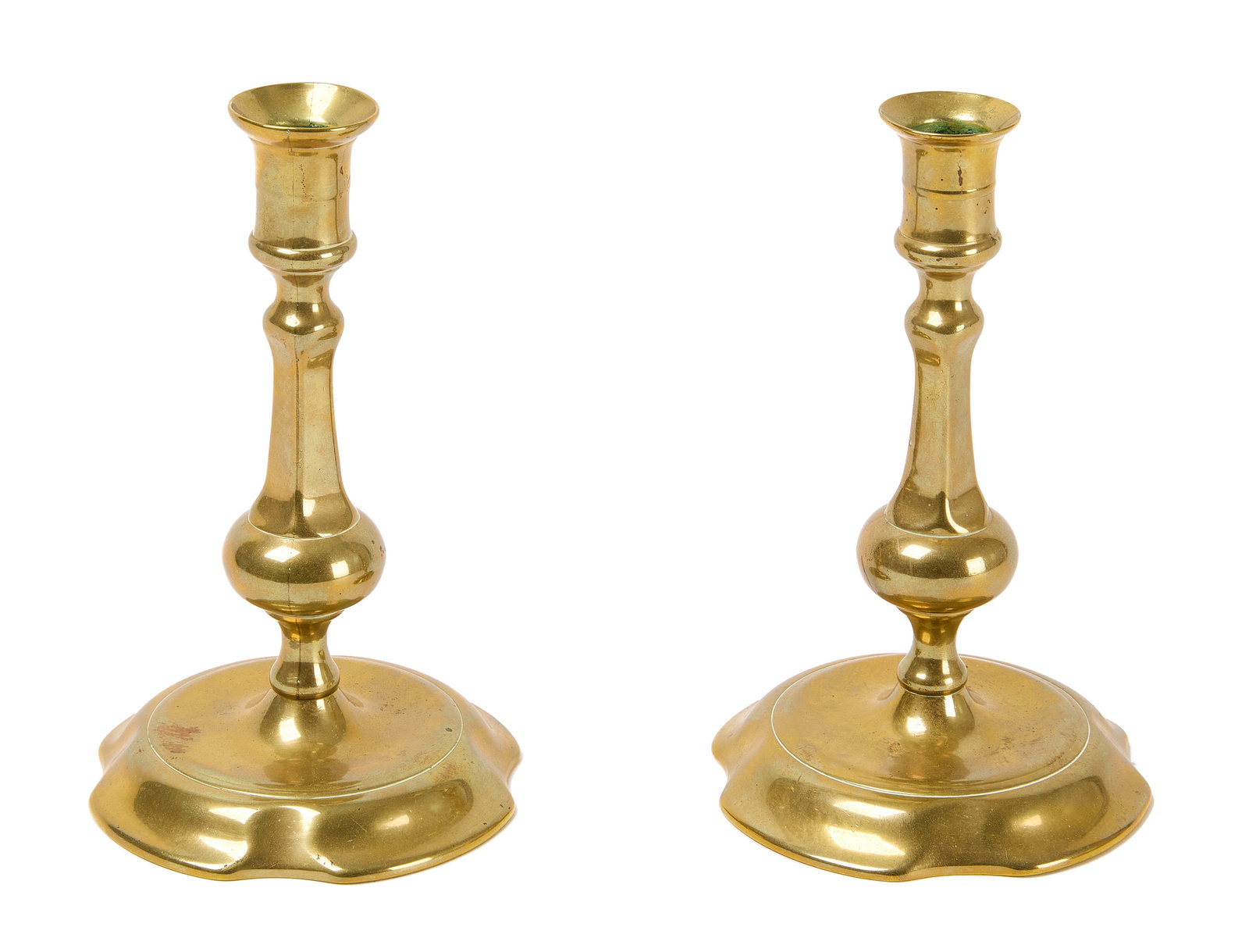 Pair of Brass Candlesticks (1 of 3)