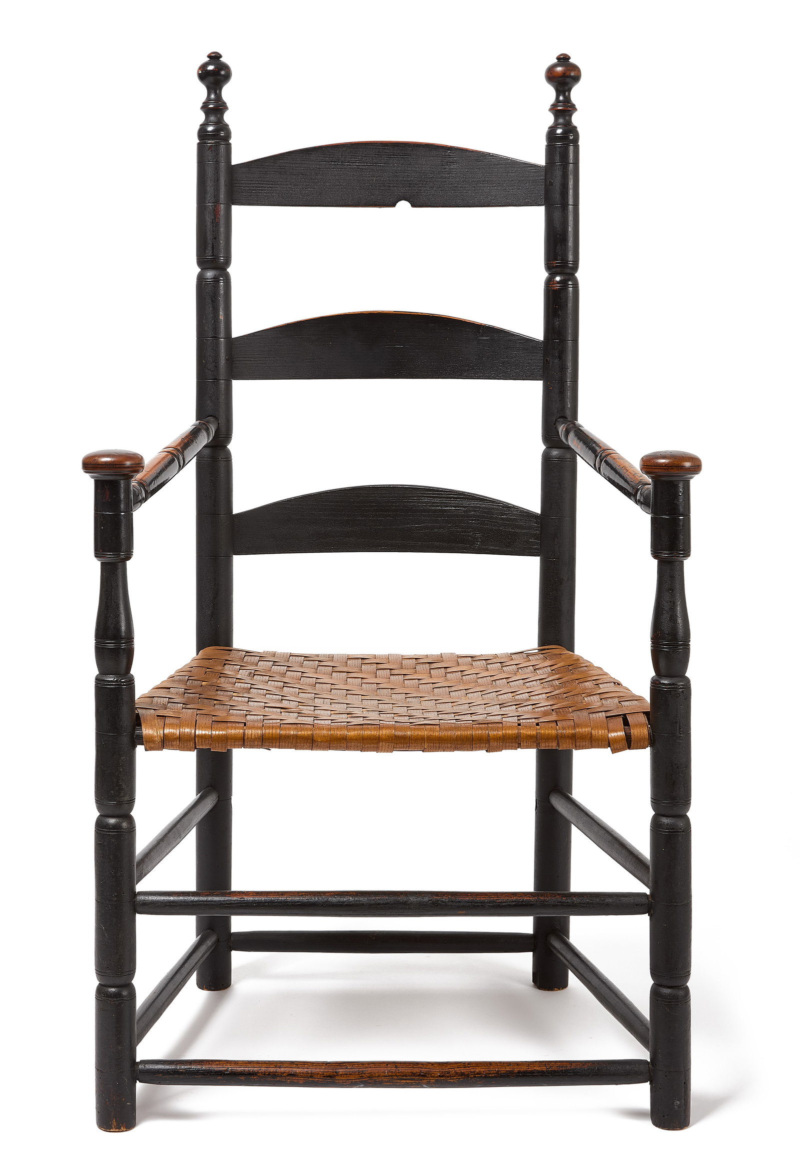 Ladder Back Mushroom Armchair (1 of 18)