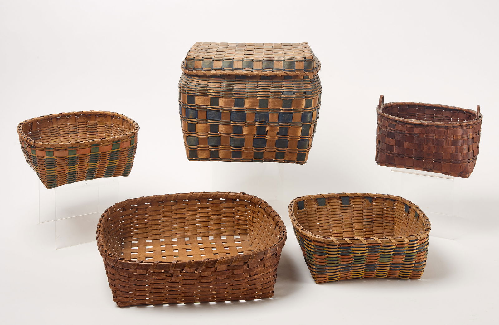 Five Native American Baskets (1 of 12)