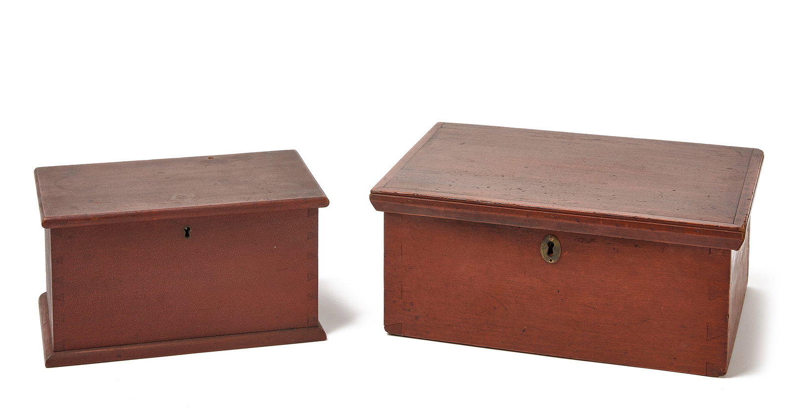 Two Painted Document Boxes (1 of 9)