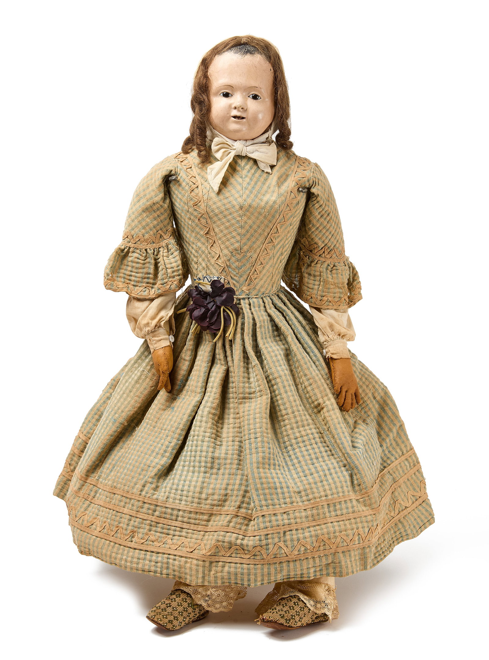 Large Papier-Mâché Doll (1 of 8)