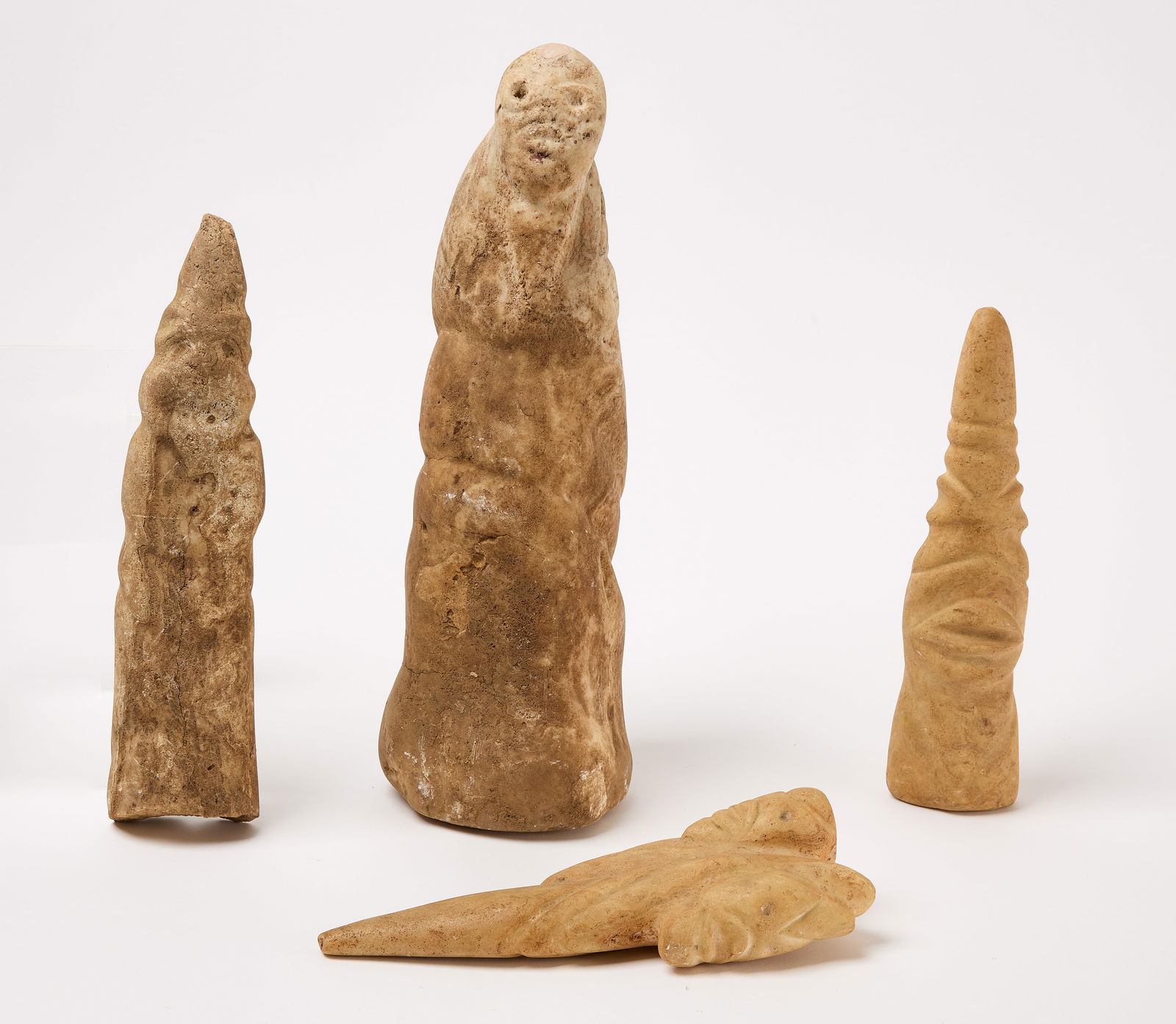 Four Pre-Colombian Stone Carvings (1 of 5)