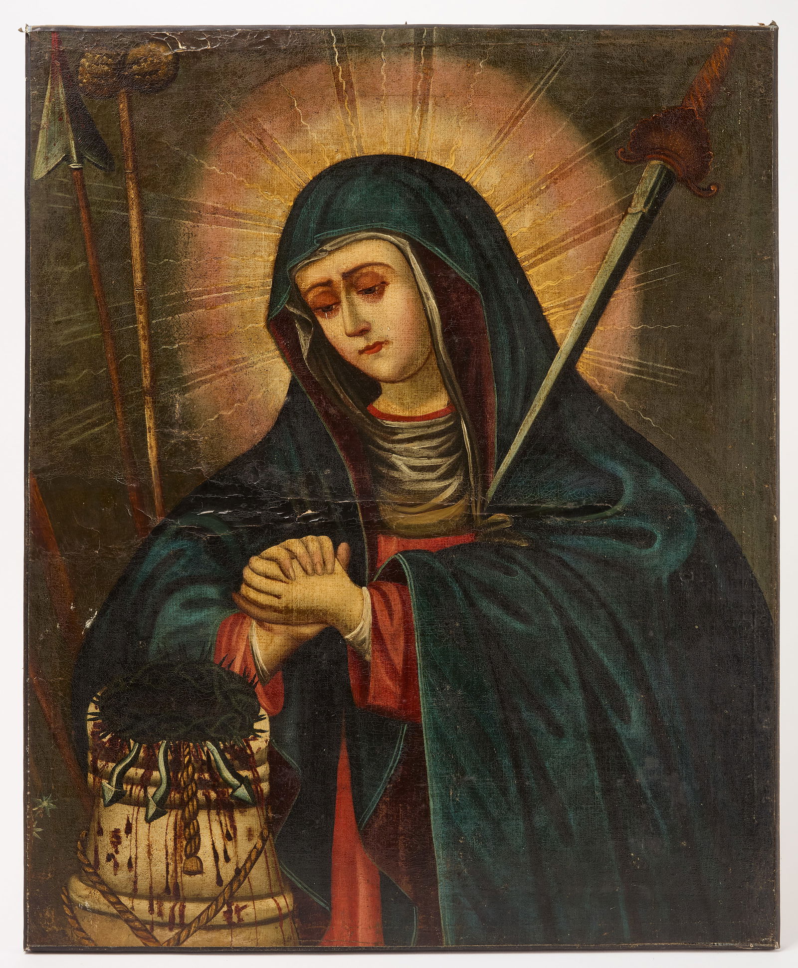 Cuzco School Painting - Madonna (1 of 3)