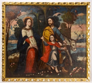 Cuzco School Painting