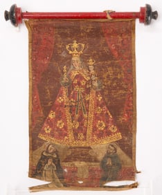 Early Religious Scroll Painting