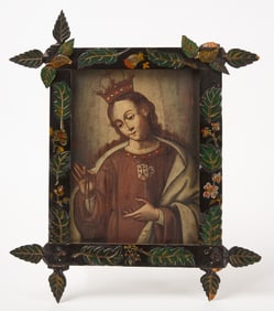 Cuzco School - Female Saint