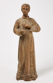 Carved Religious Figure