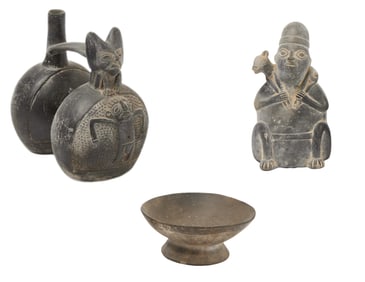 Group of Peruvian Pottery