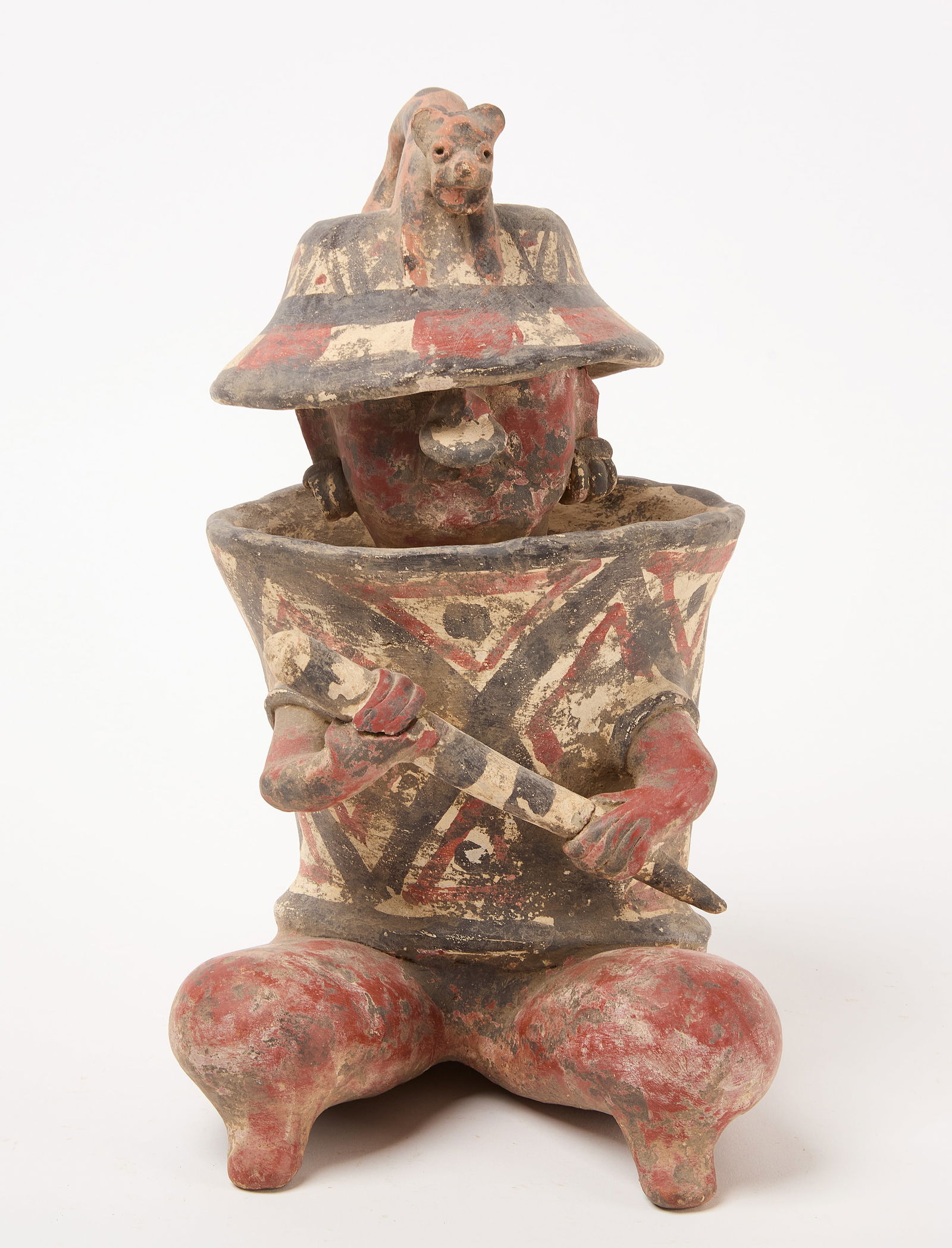 Pre-Columbian Pottery Figure (1 of 6)