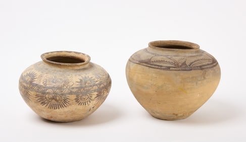 Two Early Pottery Jars