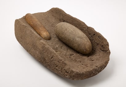 South American Grinder and Stone Implements