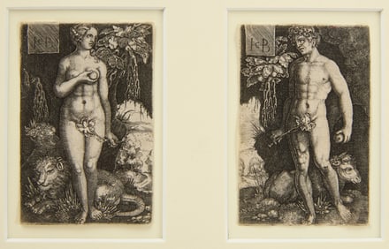 Jacob Binck - Adam and Eve