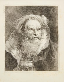 Giovanni Domenico Tiepolo - Old Man with a Beard