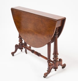 Fine English Tuck-a-Way Table