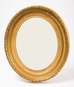 Fine Oval Gilt Mirror