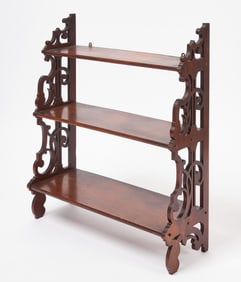 Mahogany Wall Shelf