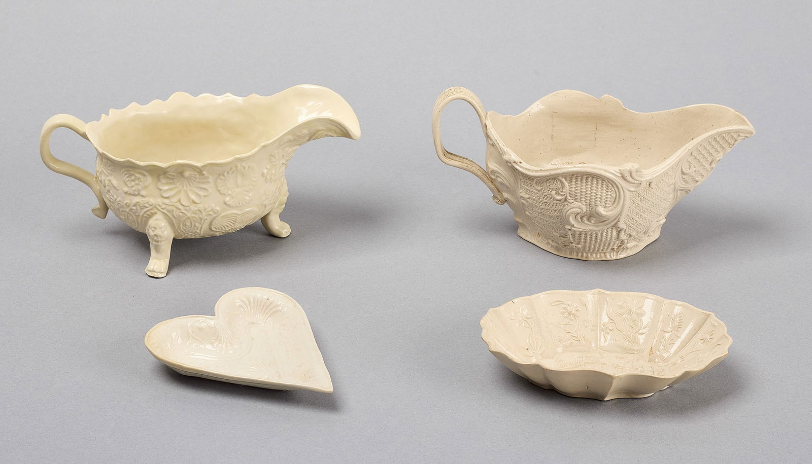 Two Spoon Trays and Two Sauce Boats (1 of 4)