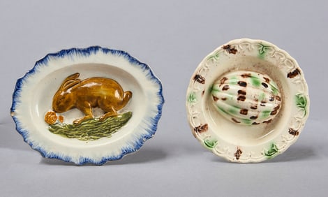 Miniature Prattware Plates