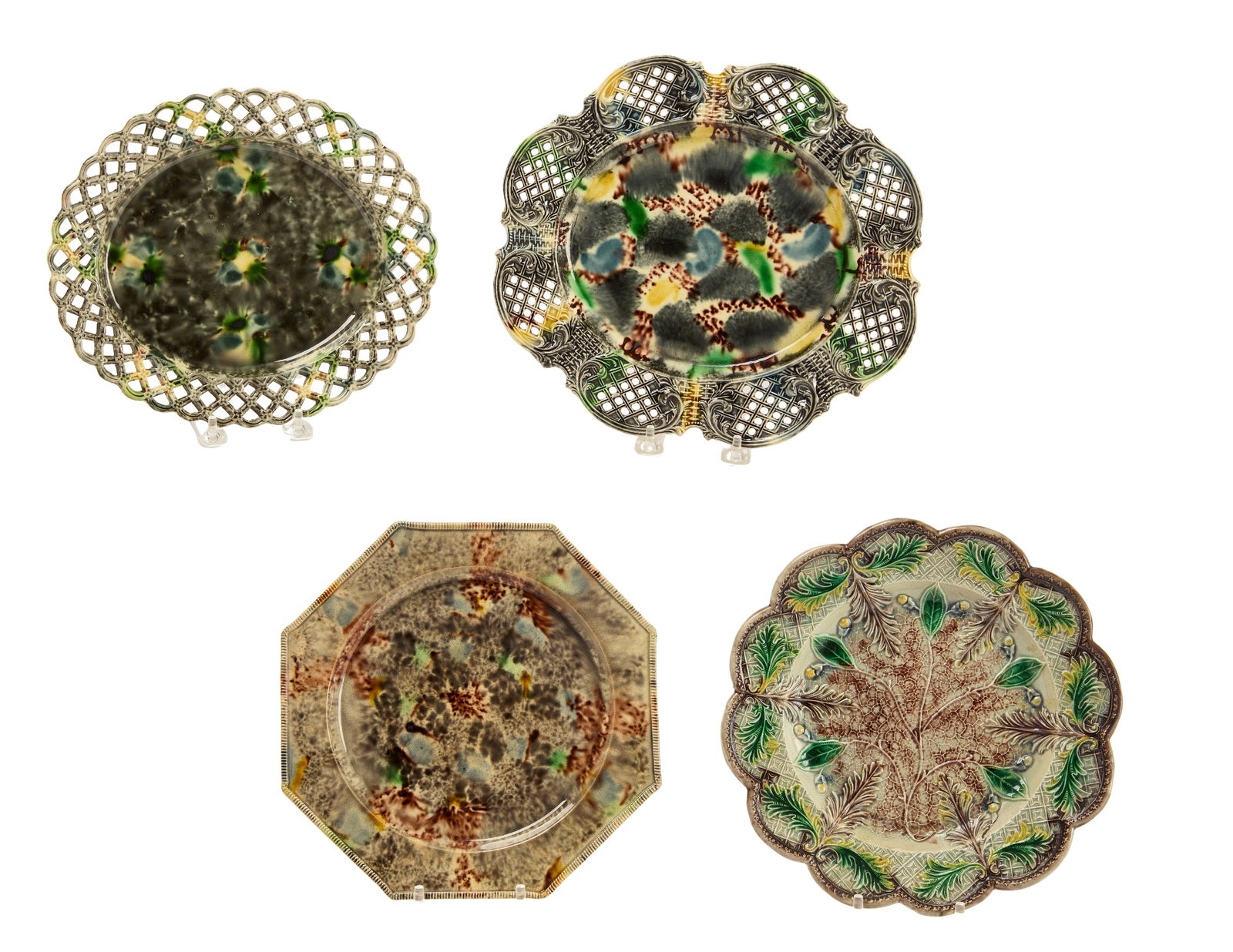 Four Whieldon Plates (1 of 7)