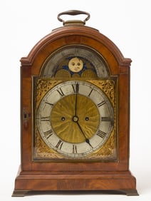 English Moon Phase Mantle Clock