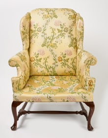 Queen Anne Wing Chair