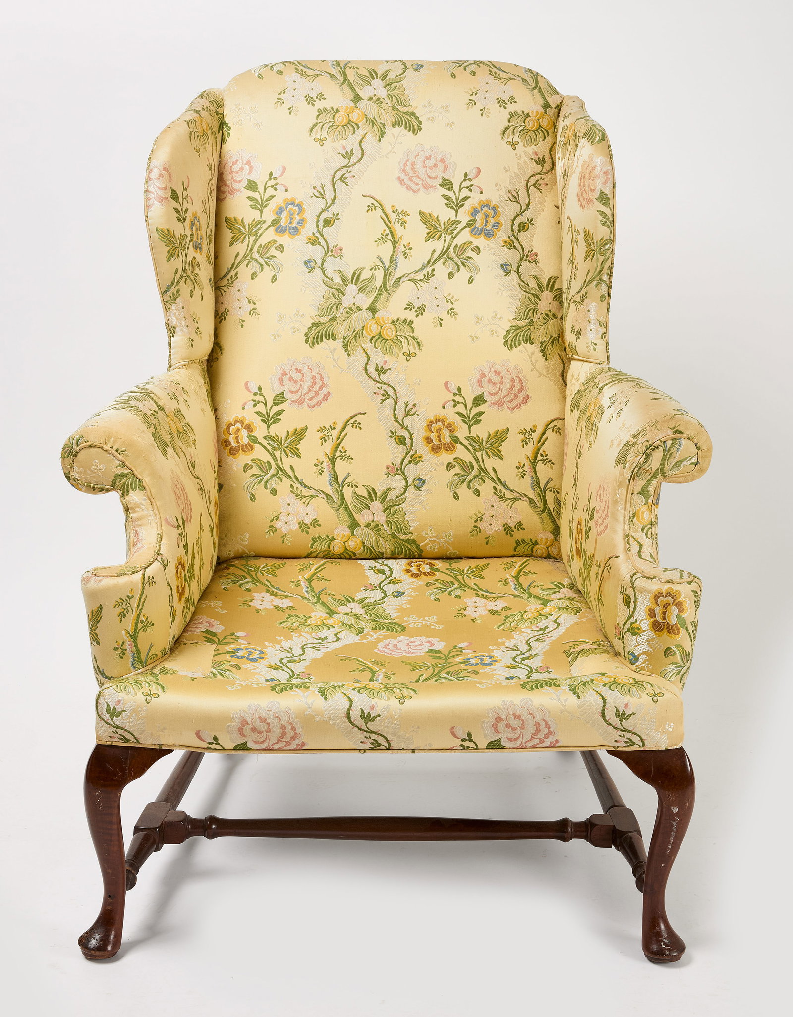 Queen Anne Wing Chair (1 of 6)