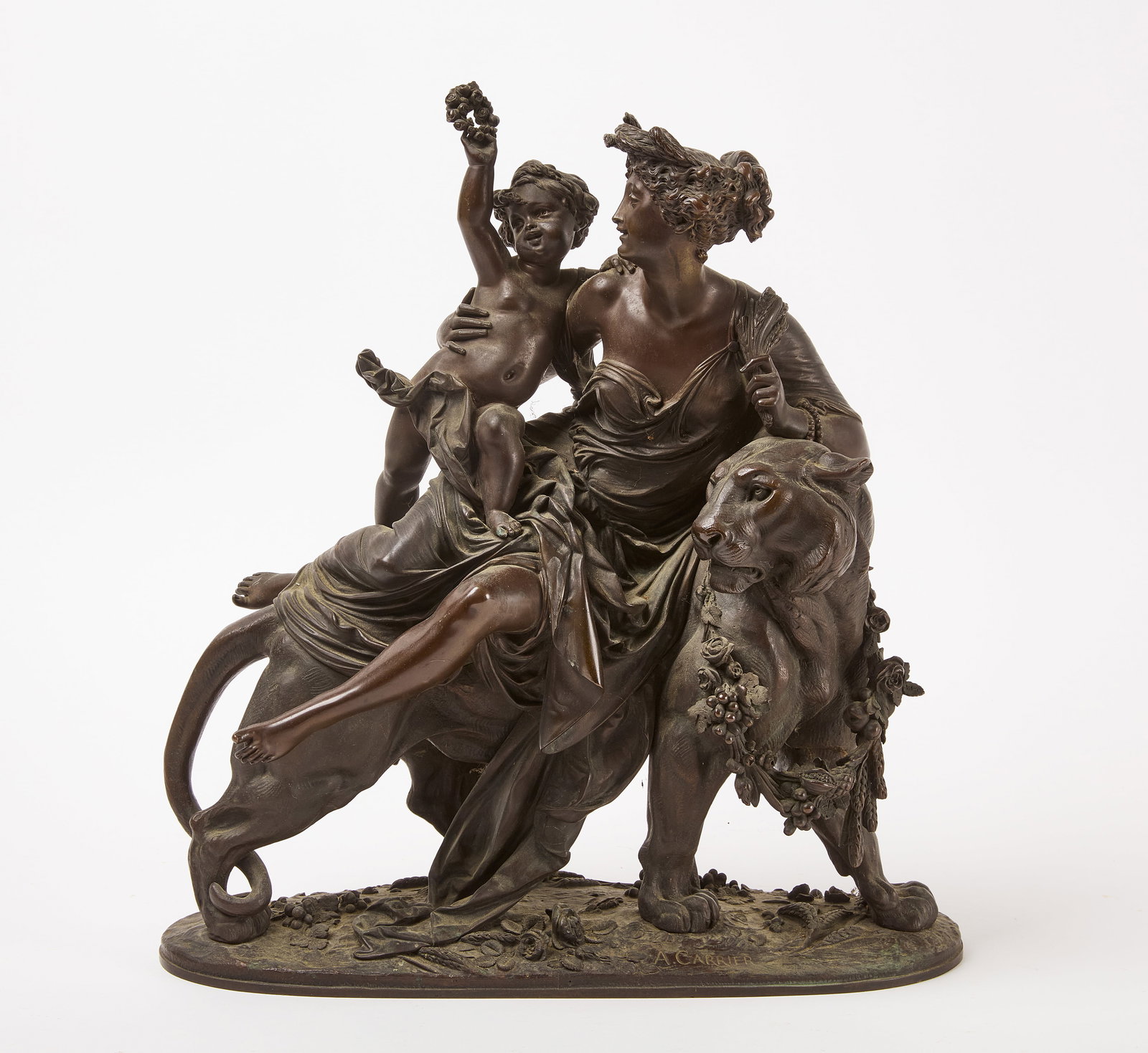 A. Carrier-Belleuse – Ceres Riding a Tiger (1 of 7)