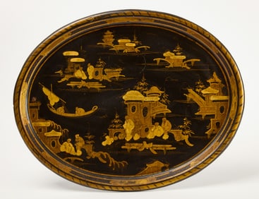 Chinese Papier Mache Tray