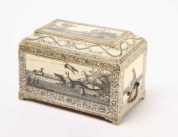 Early Anglo-Indian Tea Caddy