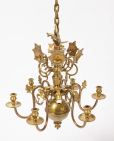Swedish Baroque Style Chandelier